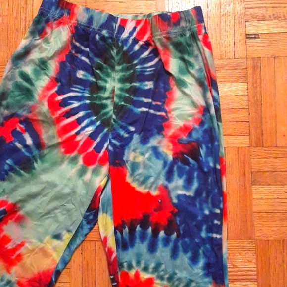 👽🌈TYE DYE BELLBOTTOMS🌈👽 - Picture 2 of 3